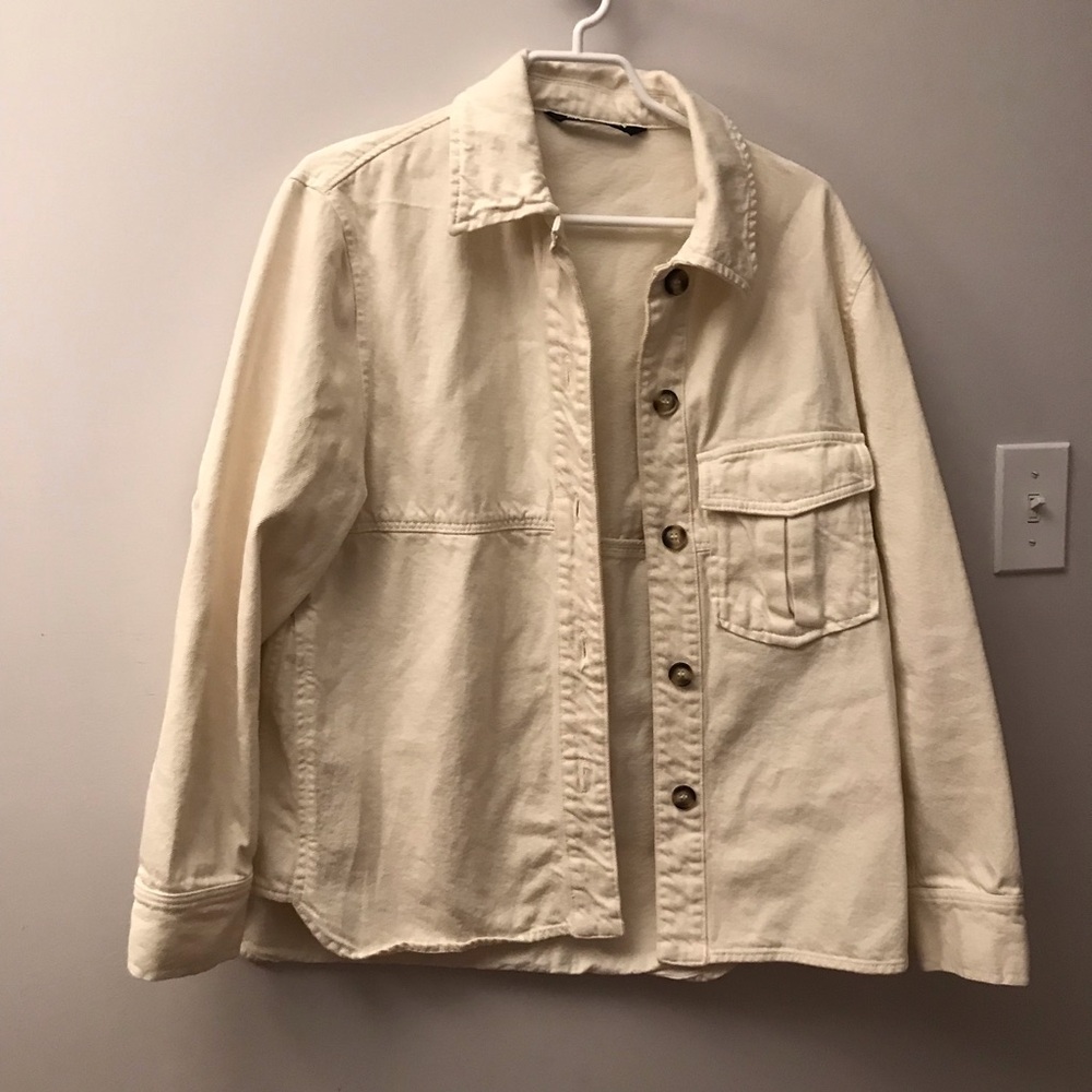 Zara woman’s Cream Jacket